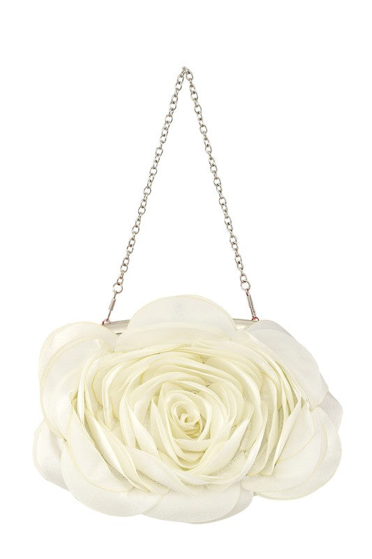 White Floral Bag