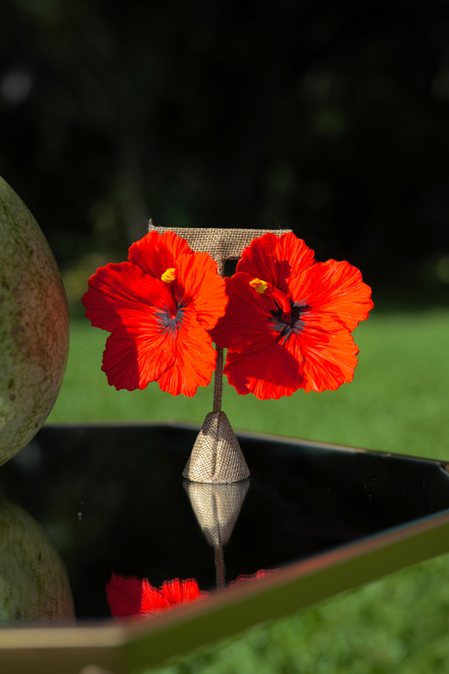 Antigua Hibiscus Earrings