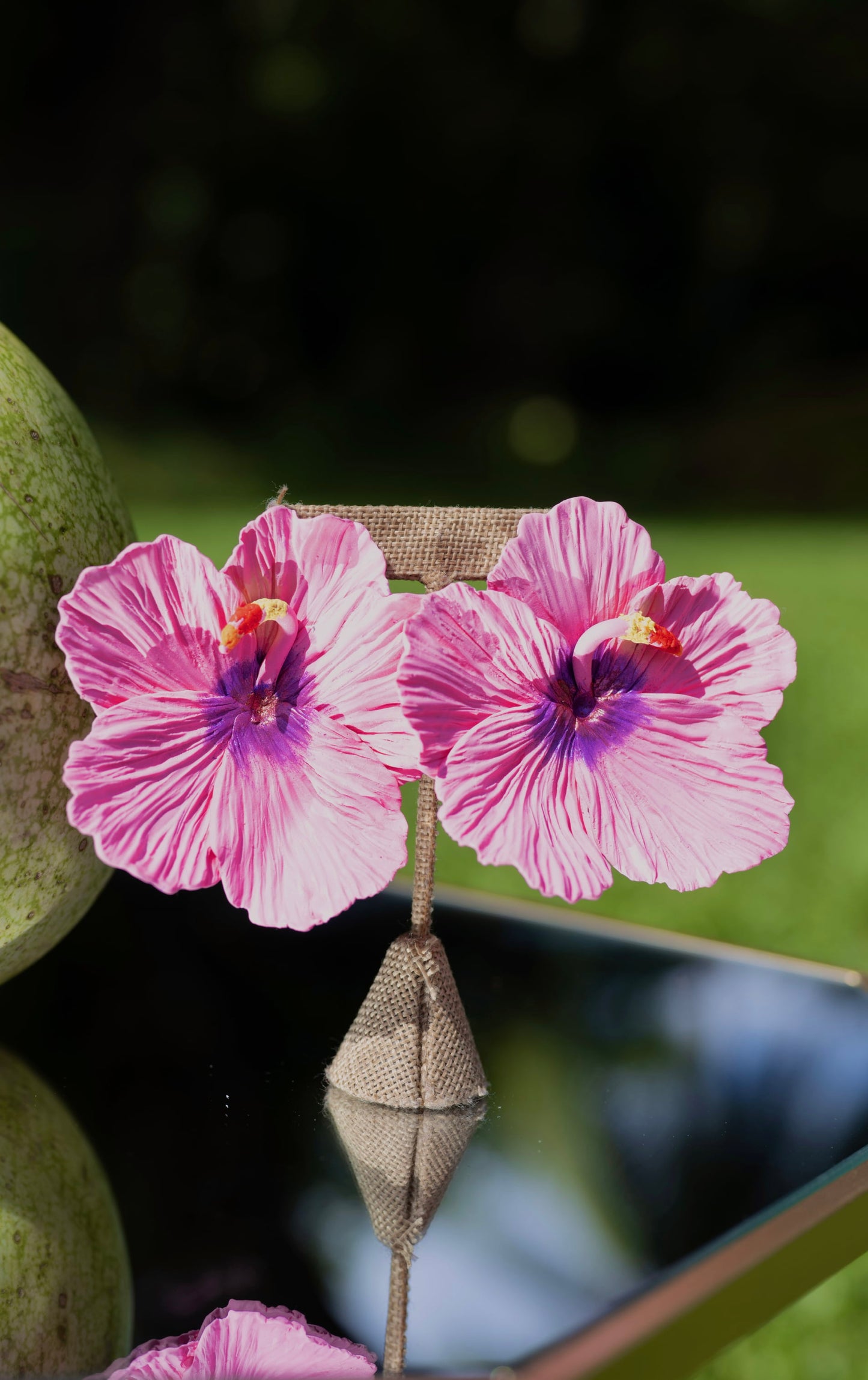 Antigua Hibiscus Earrings