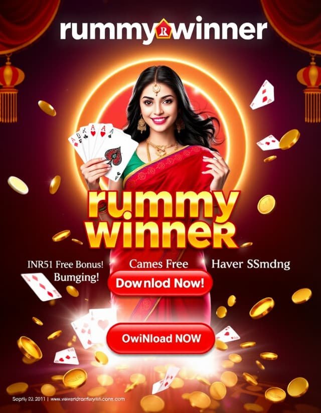 Rummy Winner Banner