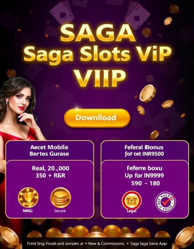 Saga Slots Banner