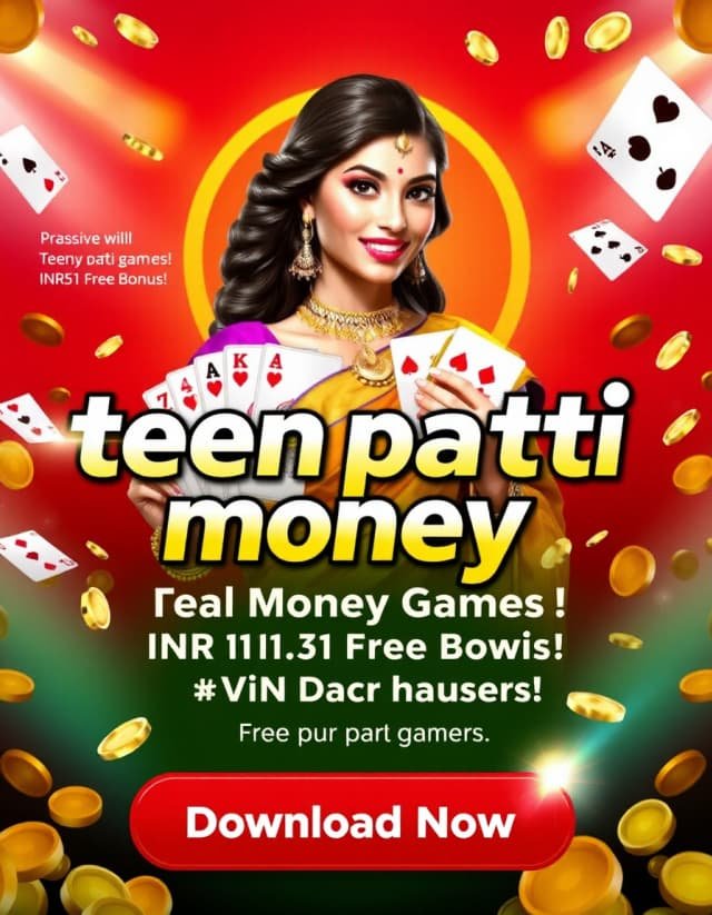 Teen Patti Money Banner