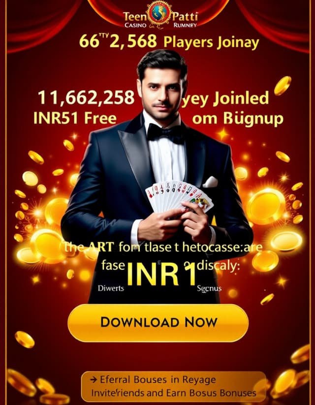 Teen Patti Rummy Download Banner
